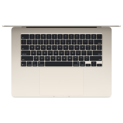 Ноутбук Apple MacBook Air 15 M4, MC6K4, 24GB, 512GB, 10-CPU, 10-GPU, Starlight (Сияющая звезда)
