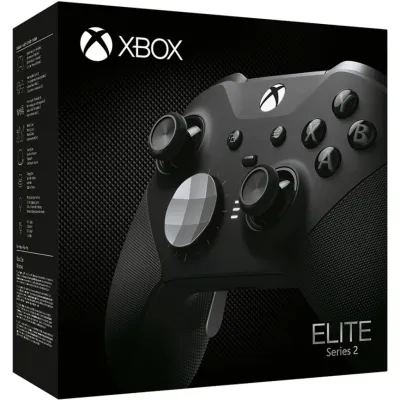 Геймпад Microsoft Elite Wireless Controller Series 2 для Xbox Series X/S/One, Black, чёрный