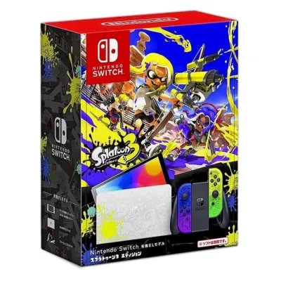 Игровая приставка Nintendo Switch (OLED model), 64 Gb, Splatoon 3 Edition