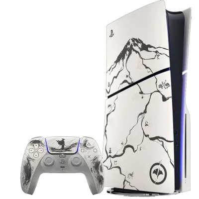 Игровая приставка Sony PlayStation 5 Slim Ghost of Yotei Black, 1Тб, черный
