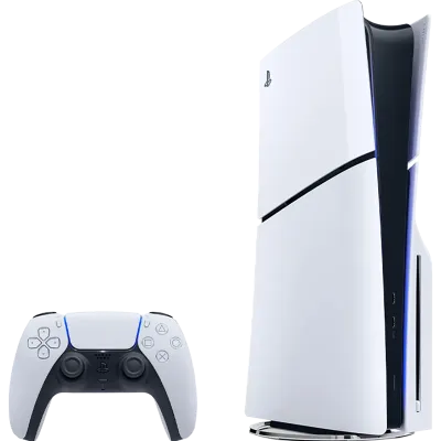 Sony PlayStation 5 Slim (с приводом) белый