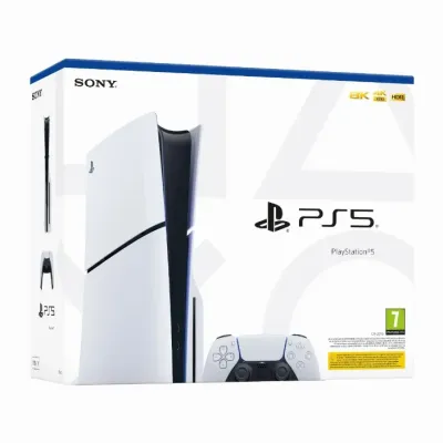 Sony PlayStation 5 Slim (с приводом) белый