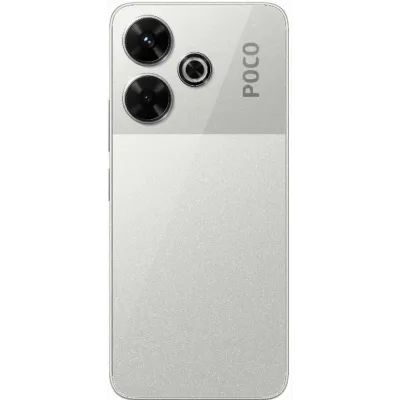 Смартфон Xiaomi Poco M6 4G, 6/128 Гб, серебристый Смартфон Xiaomi Poco M6 4G, 6/128 Гб, серебристый