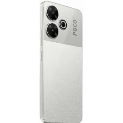 Смартфон Xiaomi Poco M6 4G, 6/128 Гб, серебристый Смартфон Xiaomi Poco M6 4G, 6/128 Гб, серебристый