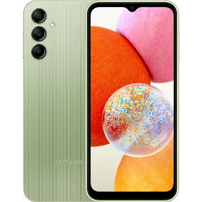 Смартфон Samsung Galaxy A14, 4/64 GB, Dual nano SIM, зеленый