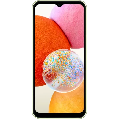Смартфон Samsung Galaxy A14, 4/64 GB, Dual nano SIM, зеленый