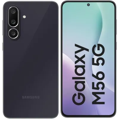 Смартфон Samsung Galaxy M56, 8/256 ГБ, Dual SIM (nano SIM), Black, чёрный