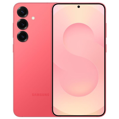 Смартфон Samsung Galaxy S25 5G, 12/128 ГБ, Dual: nano SIM + eSIM, Coral, коралловый