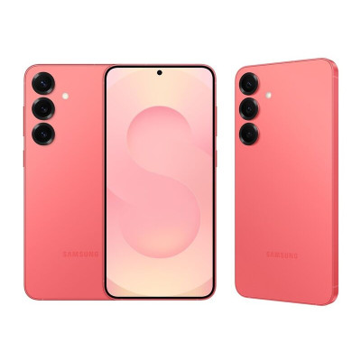 Смартфон Samsung Galaxy S25 5G, 12/128 ГБ, Dual: nano SIM + eSIM, Coral, коралловый