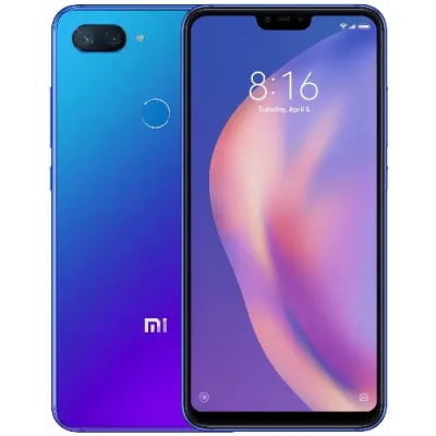 Смартфон Xiaomi Mi 8 Lite, 4/128 Гб, Blue, синий