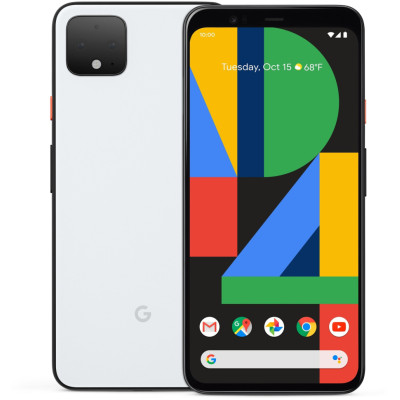 Смартфон Google Pixel 4, 6/64 ГБ, White, белый