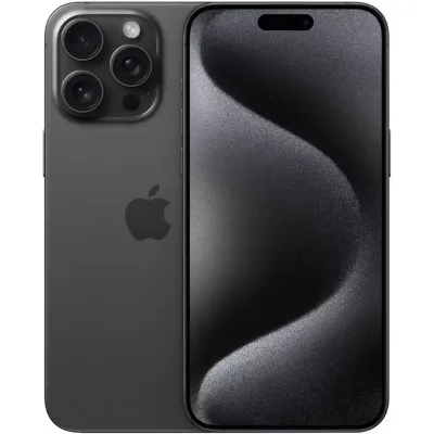 Смартфон Apple iPhone 15 Pro (Как новый), 256 ГБ, Black Titanium, черный титан Смартфон Apple iPhone 15 Pro (Как новый), 256 ГБ, Black Titanium, черный титан