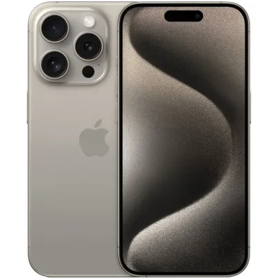 Смартфон Apple iPhone 15 Pro (Как новый), 128 ГБ, Natural Titanium, натуральный титан Смартфон Apple iPhone 15 Pro (Как новый), 128 ГБ, Natural Titanium, натуральный титан