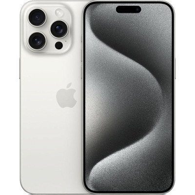 Смартфон Apple iPhone 15 Pro Max 1024GB, (nano SIM+eSIM), White Titanium