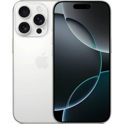 Смартфон Apple iPhone 16 Pro Max 512 GB (nano SIM+eSIM) Titanium White