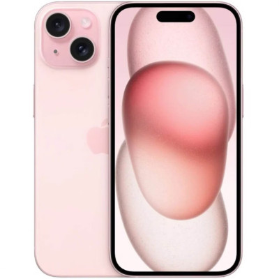 Смартфон Apple iPhone 15 (Как новый), 256 ГБ, Pink, розовый