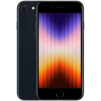 Смартфон Apple iPhone SE 2022 128 GB, черный