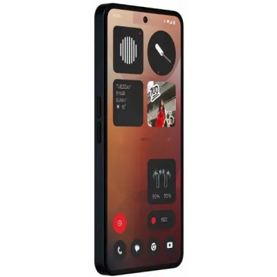 Смартфон Nothing Phone (3a), 12/256 Гб, черный