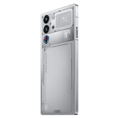Смартфон ZTE RedMagic 10S Pro, 24/1 Тб, Moonlight, серебристый