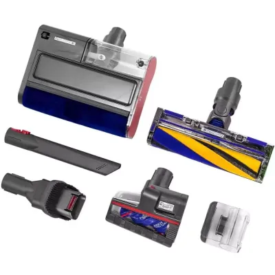 Пылесос Dyson V12S Detect Slim Submarine, Yellow/Nickel, Желтый/Никель