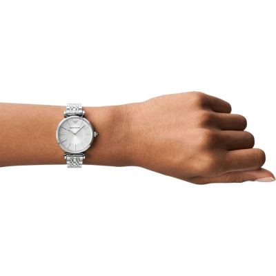 Часы Armani Emporio Armani Ladies Gianni T-Bar, Silver, Серебристый