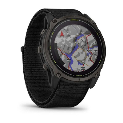 Garmin Enduro 3 Sapphire Solar, черный