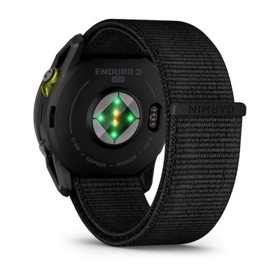 Garmin Enduro 3 Sapphire Solar, черный