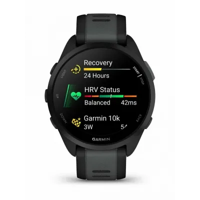 Умные часы Garmin Forerunner 165, черный