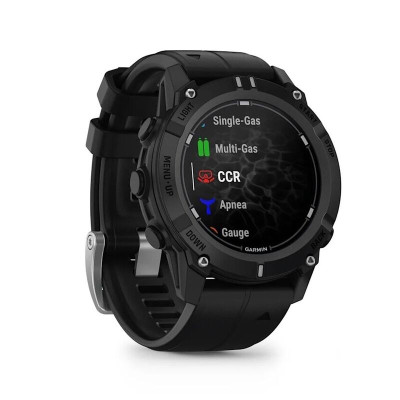 Смарт-часы Garmin Descent G2, 45 мм, Black Silicone Band, Bluetooth, Black, черный