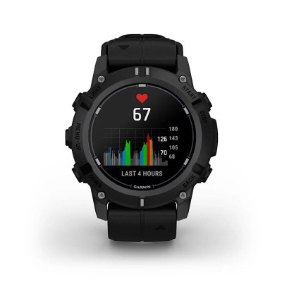 Смарт-часы Garmin Descent G2, 45 мм, Black Silicone Band, Bluetooth, Black, черный