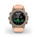 Смарт-часы Garmin Descent G2, 45 мм, Shell Pink Silicone, Bluetooth, Paloma, светло-серый