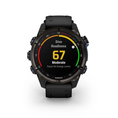 Смарт-часы Garmin Descent Mk3i, 43 мм, Bluetooth, Carbon Grey/Black, черный Смарт-часы Garmin Descent Mk3i, 43 мм, Bluetooth, Carbon Grey/Black, черный