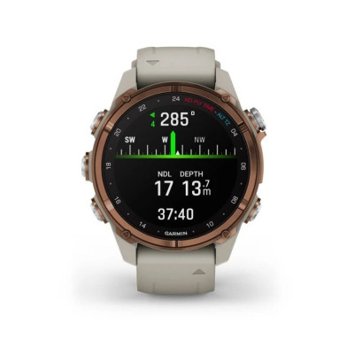 Смарт-часы Garmin Descent MK3I, 43 мм, Bluetooth, French Gray, светло-серый