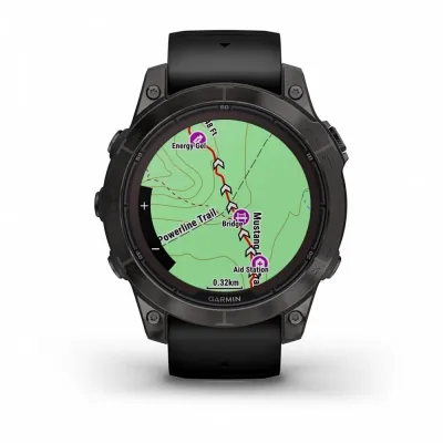 Garmin Fenix 7 Pro Sapphire Solar, черный