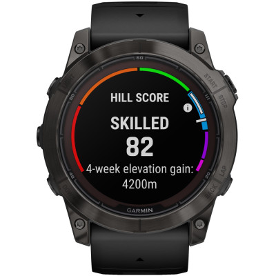 Garmin Fenix 7X Pro Sapphire Solar, 51 мм, серый силикон Garmin Fenix 7X Pro Sapphire Solar, 51 мм, серый силикон