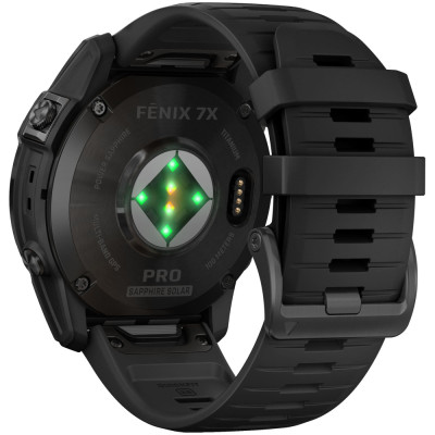 Garmin Fenix 7X Pro Sapphire Solar, 51 мм, серый силикон Garmin Fenix 7X Pro Sapphire Solar, 51 мм, серый силикон