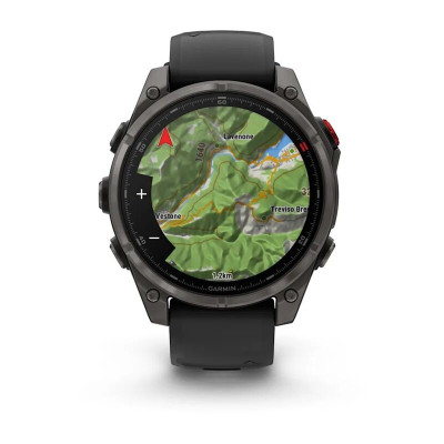 Garmin Fenix 8 Pro, 47 мм, темно-серый титан Garmin Fenix 8 Pro, 47 мм, темно-серый титан