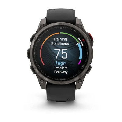 Garmin Fenix 8 Pro, 47 мм, темно-серый титан Garmin Fenix 8 Pro, 47 мм, темно-серый титан