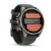 Смарт-часы Garmin Fenix 8 Pro, 47 мм, LTE, Carbon Grey Chestnut Leather, серый