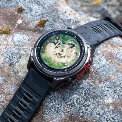 Смарт-часы Garmin Fenix 8, 51 мм, Microled Sapphire, Bluetooth, Carbon Gray, серый карбон