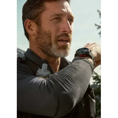 Смарт-часы Garmin Fenix 8, 51 мм, Microled Sapphire, Bluetooth, Carbon Gray, серый карбон