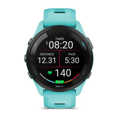 Смарт-часы Garmin Forerunner 265, 46 мм, Bluetooth, Aqua, голубой Смарт-часы Garmin Forerunner 265, 46 мм, Bluetooth, Aqua, голубой