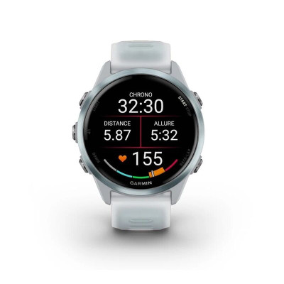 Смарт-часы Garmin Forerunner 570, 42 мм, 20 мм, Bluetooth, Cloud Blue with Whitestone, Небесно-голубой с белым Смарт-часы Garmin Forerunner 570, 42 мм, 20 мм, Bluetooth, Cloud Blue with Whitestone, Небесно-голубой с белым
