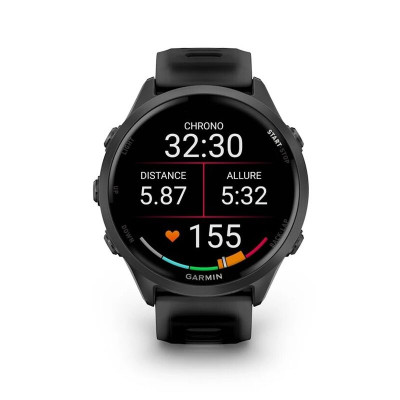 Смарт-часы Garmin Forerunner 570, 47 мм, 22 мм, Bluetooth, Slate Gray with Black Band, Серый сланец с черным ремешком Смарт-часы Garmin Forerunner 570, 47 мм, 22 мм, Bluetooth, Slate Gray with Black Band, Серый сланец с черным ремешком