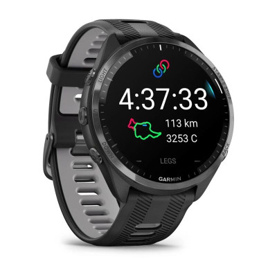 Смарт-часы Garmin Forerunner 965, 47 мм, 22 мм, Bluetooth, Black, Черный Смарт-часы Garmin Forerunner 965, 47 мм, 22 мм, Bluetooth, Black, Черный