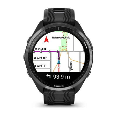Смарт-часы Garmin Forerunner 965, 47 мм, 22 мм, Bluetooth, Black, Черный Смарт-часы Garmin Forerunner 965, 47 мм, 22 мм, Bluetooth, Black, Черный