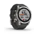 Garmin Fenix 7 47 мм, Silver With Graphite Band