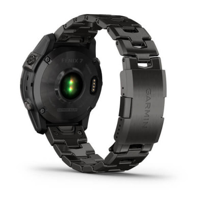 Garmin Fenix 7 Sapphire Solar 47 мм, Gray Titanium Band