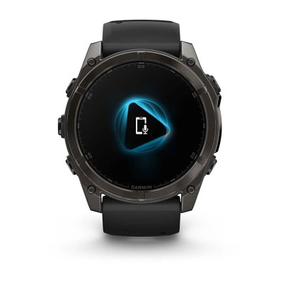 Garmin Fenix 8 51 мм, Bluetooth, титановый угольно-серый Garmin Fenix 8 51 мм, Bluetooth, титановый угольно-серый
