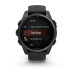 Garmin Fenix 8 47 мм, Bluetooth, графитово-серый с черным силиконом